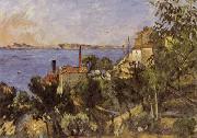 La Mer a l'Estaque Paul Cezanne